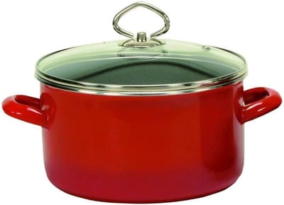 Gietijzeren Steelpan voor Professioneel Koken - Geschikt voor Alle Warmtebronnen