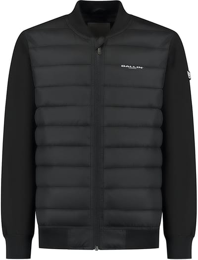 Ballin Amsterdam - Jongens Regular fit Jackets Padded - Black - Maat 14