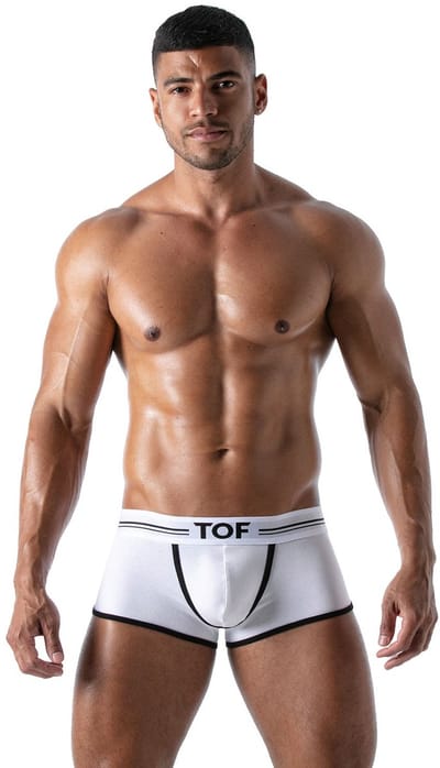 TOF Paris French Trunk White - MAAT XXL - Heren Ondergoed - Boxershort voor Man - Mannen Boxershort