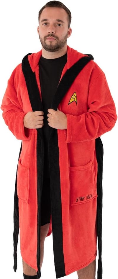 Herenkamerjas in Star Trek stijl | Luxe badjas voor volwassenen