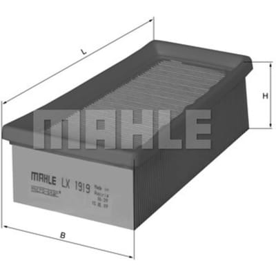 Mahle Lx1919/1 Ktm 690 Husqvarna 701 Luchtfilter Goud