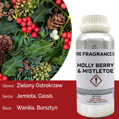 Pure geurolie met hulstbes en maretak - 500 ml