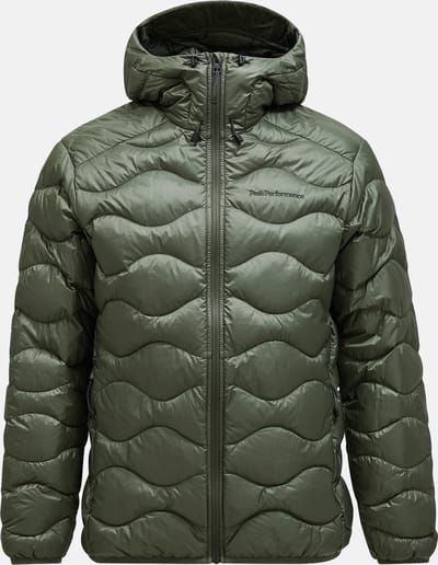 Peak Performance M Helium Down Hood Jacket Jassen Heren - Winterjas - Groen - Maat XL