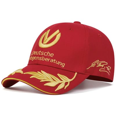 Unisex Baseballpetten met Borduurletters Lente en Herfst Buiten Verstelbaar Casual Hoeden Zonwerende Hoed red