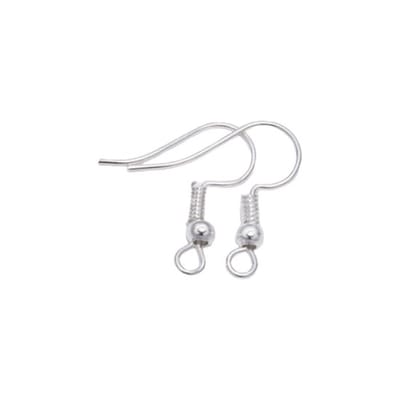 Hiden - Oorhangers - Oorbellen Dames - Oorbellen Meisje - Earrings ladies - Sieraden maken Volwassenen - DIY - Zilverkleurig - Parallel - 10 stuks