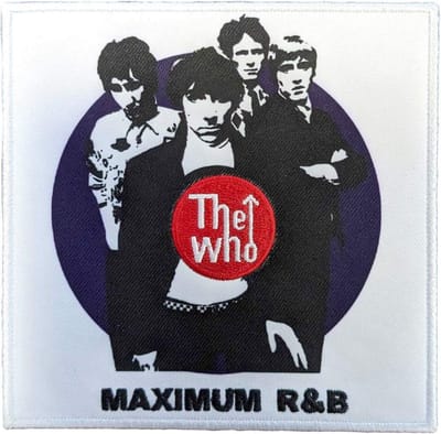 The Who - Maximum R&B Patch - Wit