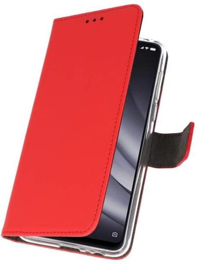 Booktype Telefoonhoesjes - Bookcase Hoesje - Wallet Case - Geschikt voor XiaoMi Mi 8 Lite - Rood