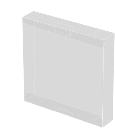 Allecta - Transparante Plastic Game Cartridge Case Cover voor Game Boy Boxed Game met Anti-kras Bescherming