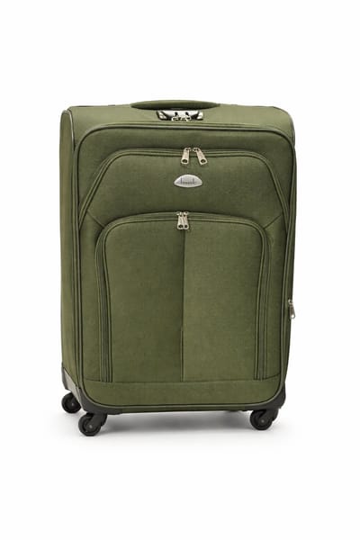 Dubai Abudabi Grote Koffer - 76 cm - 95/103 liter - Expandable - Donkergroen