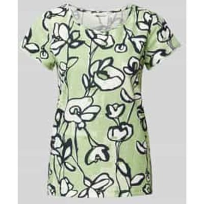 Regular fit T-shirt van puur katoen