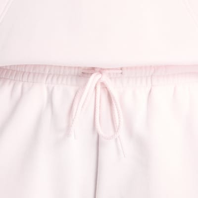 New Balance Sport Essentials French Terry Short Dames Sportbroek - PINK SALT