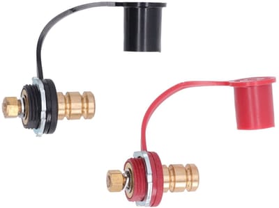 Dailygoody - Marine Acculader Post Kit - Accu Terminal - Krachtige Verbinding - Geschikt voor Auto en RV - Opladen - Batterij Connector