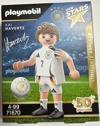 playmobil 71670 duitse voetballer dfb stars kai havertz
