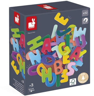 Janod - Magneetset - Letters van het alfabet