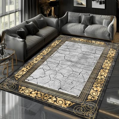 Nordic Luxe High-end Woonkamer Tapijt Huisdecoratie Modern Slaapkamer Grote Oppervlakte Kleden Elastisch Wasbaar Antislip Deurmat 60*90cm