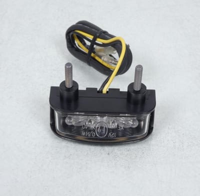 Éclairage de plaque 4 Leds Blanc origine pour moto Yamaha YME-LPHSP-LG-00 Neuf