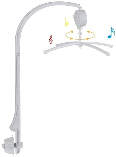 Dailygoods- Muziekdoos Baby - Muziekdoos Mobiel - Arm Houder - Totale
