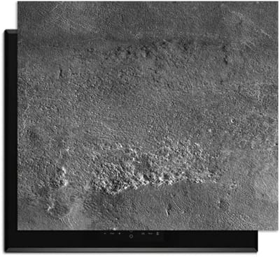 KitchenArt - Urban Stone Elegance – Inductie Beschermer - 52x35 cm - Kookplaat Beschermer - Luxe Afdekplaat Inductieplaat - Anti-slip & Oprolbaar - Beschermmat Inductiekookplaat