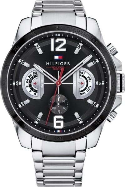 Tommy Hilfiger TH1791472 horloge heren - zilver - edelstaal