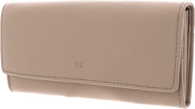 FREDsBRUDER Leren Portemonnee Flappy Wallet BG Cream Beige