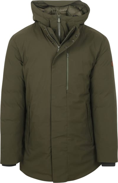 Save The Duck Jas Sesle Hood Olive - Maat L - Heren - Functionele jassen