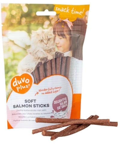 Duvo+ Soft Sticks - Zalm - 50 gram