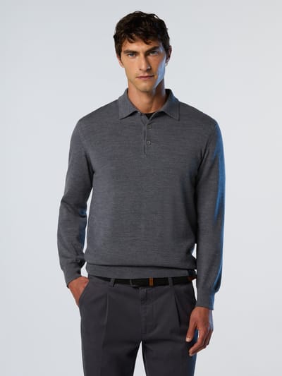 North Sails Trui Merinowol polo