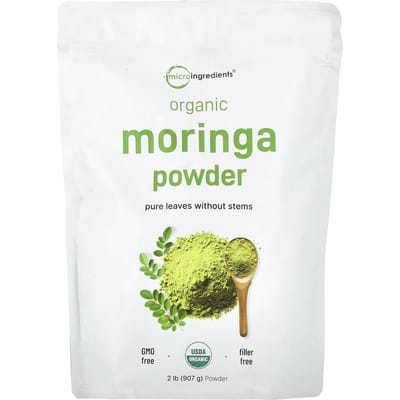Biologisch Moringa Bladpoeder, 907G(2 lbs)
