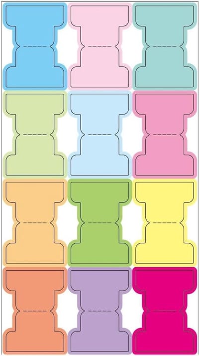 Kleurige Zelfklevende Index Tabs voor Notebooks, Planners en Bibles - 120 Schrijftabs voor Organisatie en Bookmarking