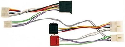 ISO Kabelboom - Adapter Kabel - Handsfree Installatie - Platte Lint Kabel - Niet gespecificeerd - Zwart