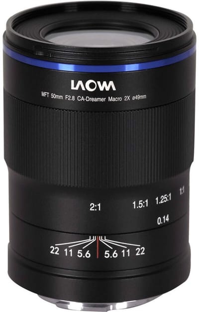 LAOWA 50mm f/2.8 2X Ultra Macro APO Objektiv für Micro 4/3