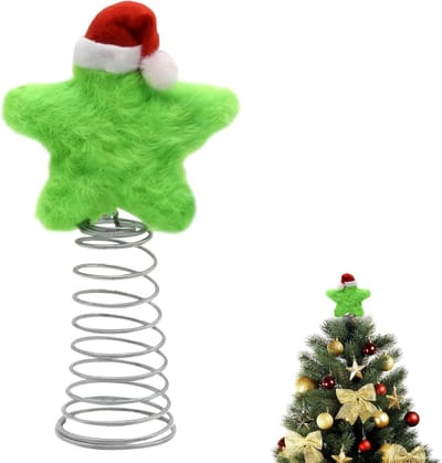 Kerstboomtopdecoratie voor poppen - Miniatuur cadeau voor de feestdagen met felle kleuren