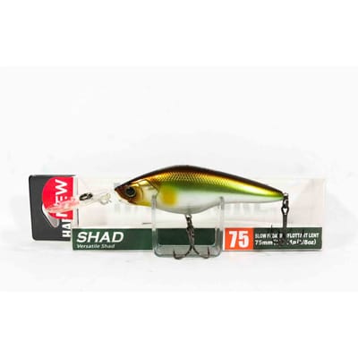 Yo Zuri Duel Hardcore Shad 75SF Drijvende Lok R1367-MGSA (4643) white