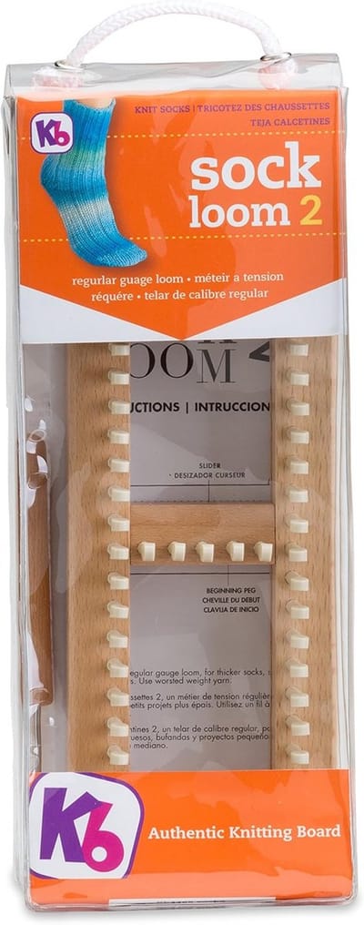 Sokken Breimachine - Brei Loom - Handwerken Maken - Verstelbaar Ontwerp - 54 Pinnen - Natuurlijk Hout