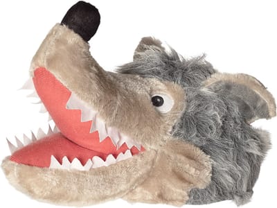 Boland - Hoed Wolf - 59 - Volwassenen - Unisex - Dieren - Grappig - Fout