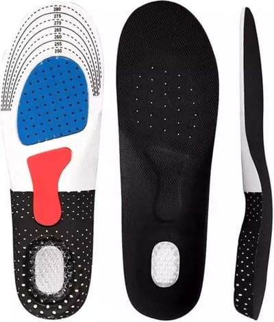 KELERINO. Siliconen Gel Inlegzolen op Maat - Geschikt voor Schoenmaten 40-46 - Heren / Dames - Werkschoenen