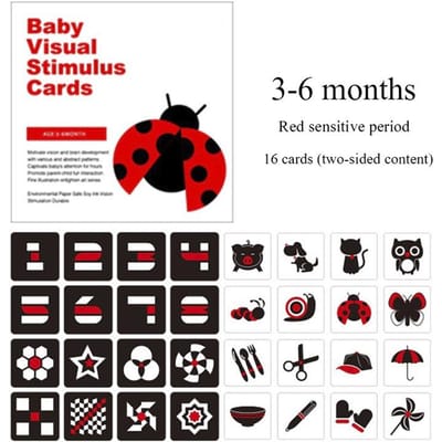 Hoge Kwaliteit Montessori Hoge Kwaliteit Baby Hoge Kwaliteit Visuele Hoge Kwaliteit Stimulatie Hoge Kwaliteit Kaart Spelsets Hoge Kwaliteit Zwart Hoge Kwaliteit