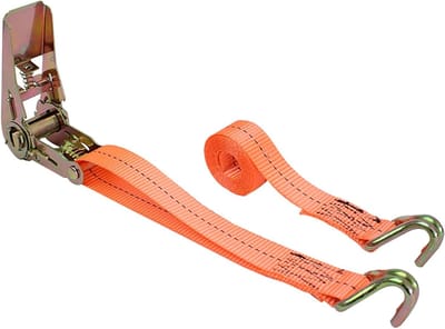 Spanbanden Set - Ratel Sjorbanden - Lading Zekeren - Met Rubberen Handgreep - 2 Meter - Zwart