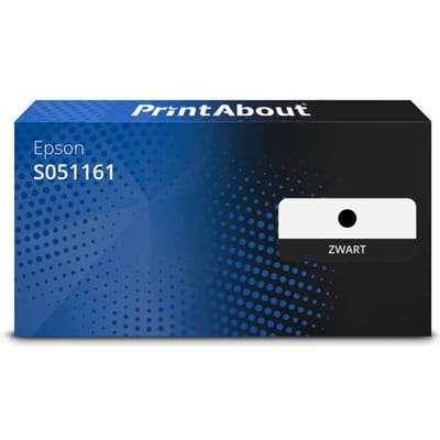 PrintAbout huismerk Toner S051161 Zwart Geschikt voor Epson