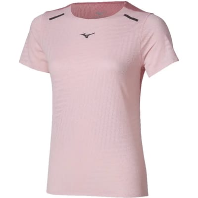 Mizuno Tech Light T-shirt Met Korte Mouwen Roze S Vrouw