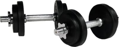 Gorilla Sports Dumbellset - Halterset - Rubber - 20 kg