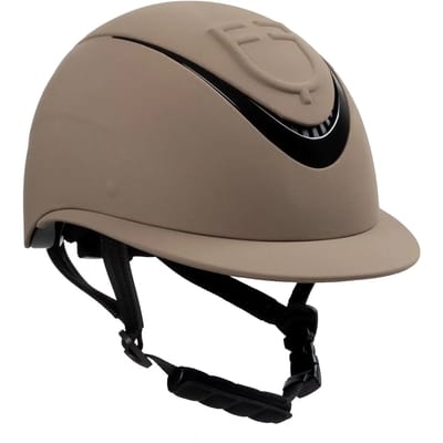 Paardrijhelm met vizier voor vrouwen Equestro