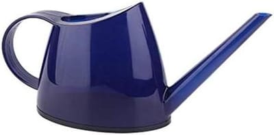 Huishoudelijke gieter - Waterkruik plantenspuit - Planten water geven - Lange smalle mond - 18 x 17cm - Blauw