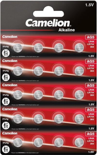 Camelion Alkaline AG5 1,5V blister 20