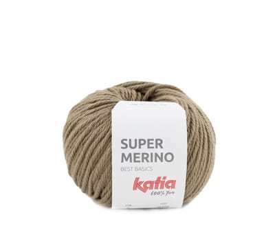 Katia Super Merino - 06 reebruin - Wol/Acryl Garen