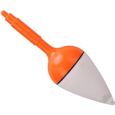Flotteur de pêche lumineux pour la pêche de nuit Flotteur lumineux ABS Flotteur frappant éclairé pour l'obscurité white