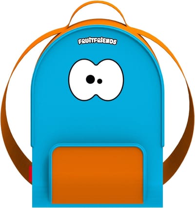 Fruitfriends Rugzak - Groot - Neopreen - Voor Kinderen - Azur Blauw - Blauw