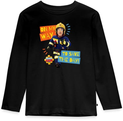 Brandweerman Sam™ Onderweg Om De Dag Te Redden Premium T-Shirt Kinderen