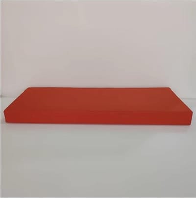 Zitkussen Bank - Buitenkussen Outdoor - Terras Ontspannen - Waterdicht Antislip - 180x30x5cm - Oranje