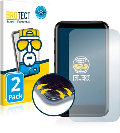 BROTECT - Screenprotector voor FiiO M6 - Folie Beschermfolie transparant volledig dekking - 2 Stuks
